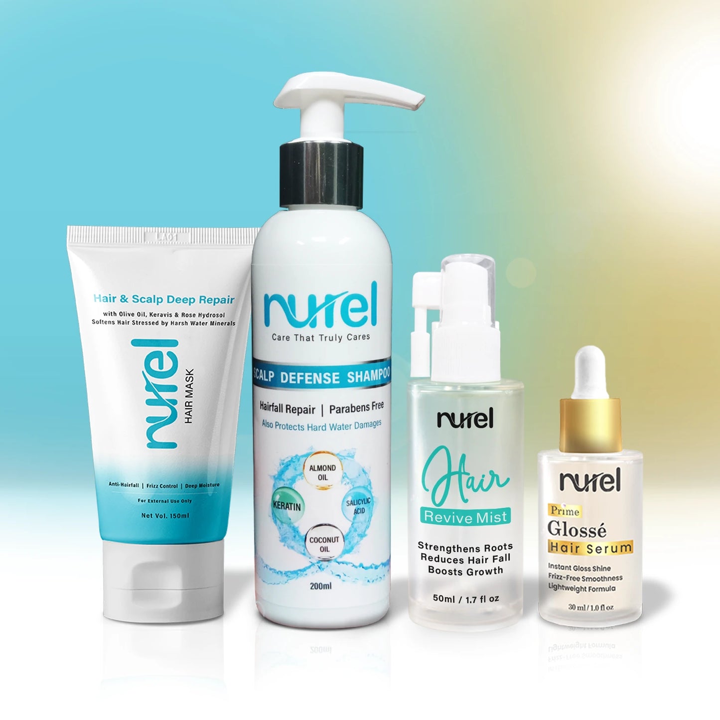 Nurel 4-in-1 Hair Restoration Kit