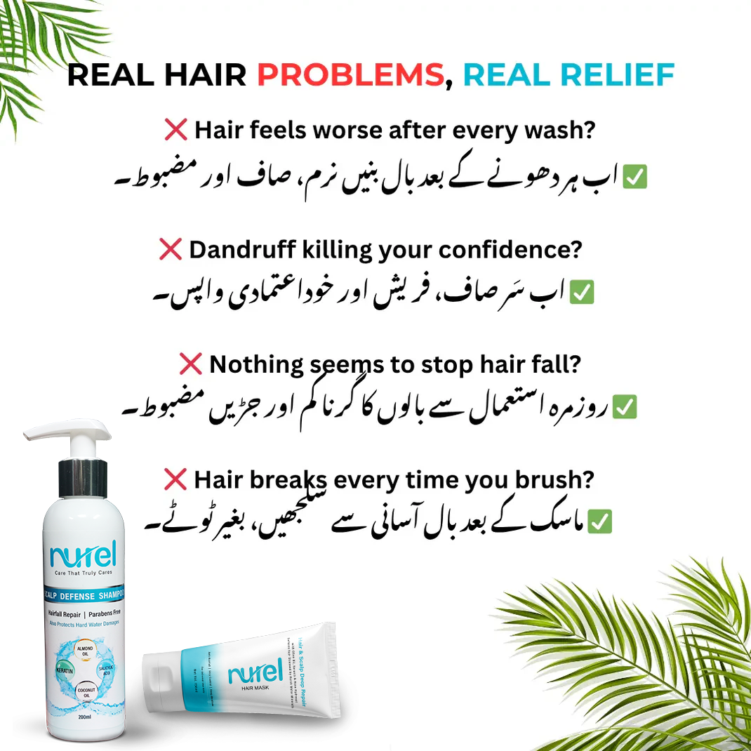 Hairfall, Dryness & Breakage? Fix Now!