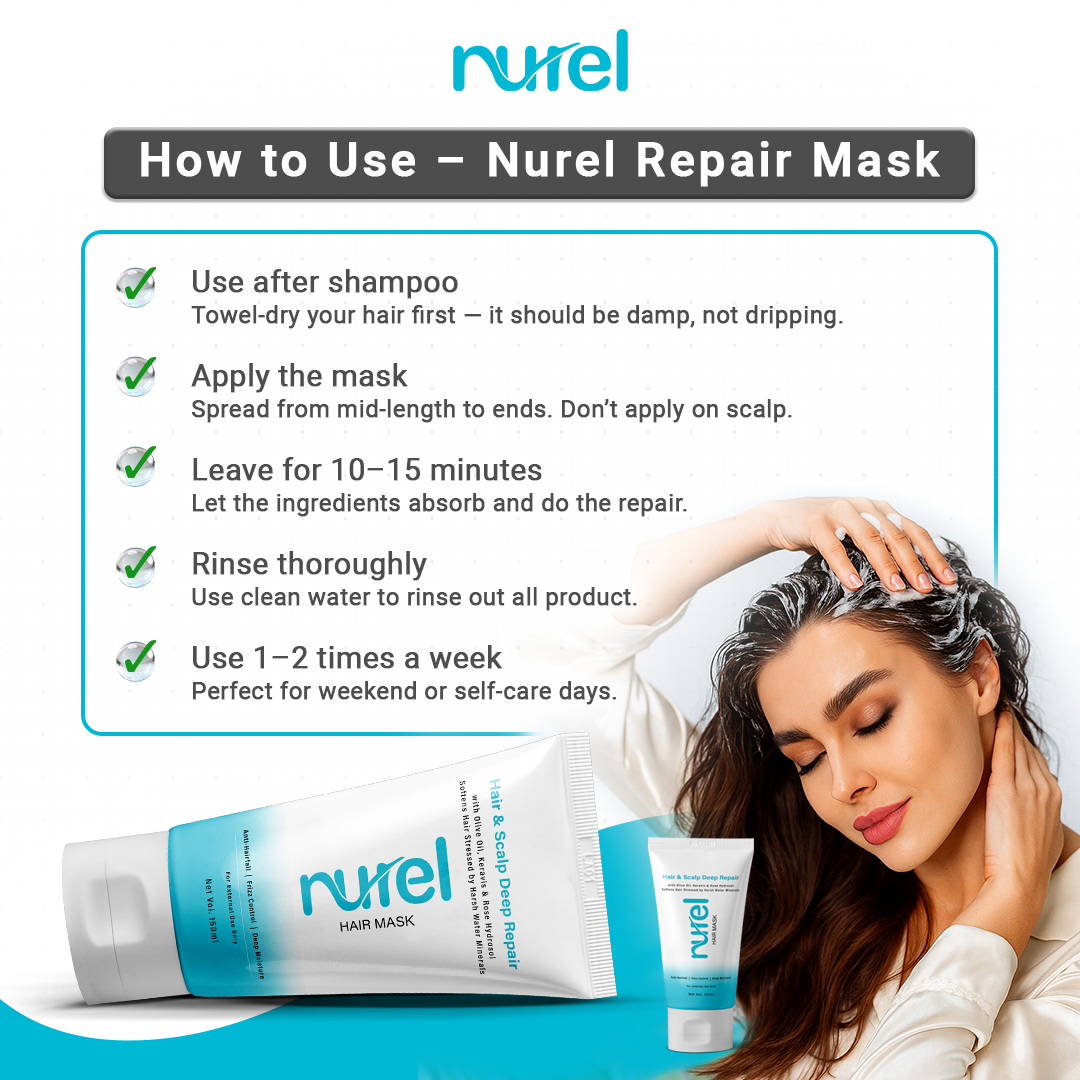 Hairfall, Dryness & Breakage? Fix Now!