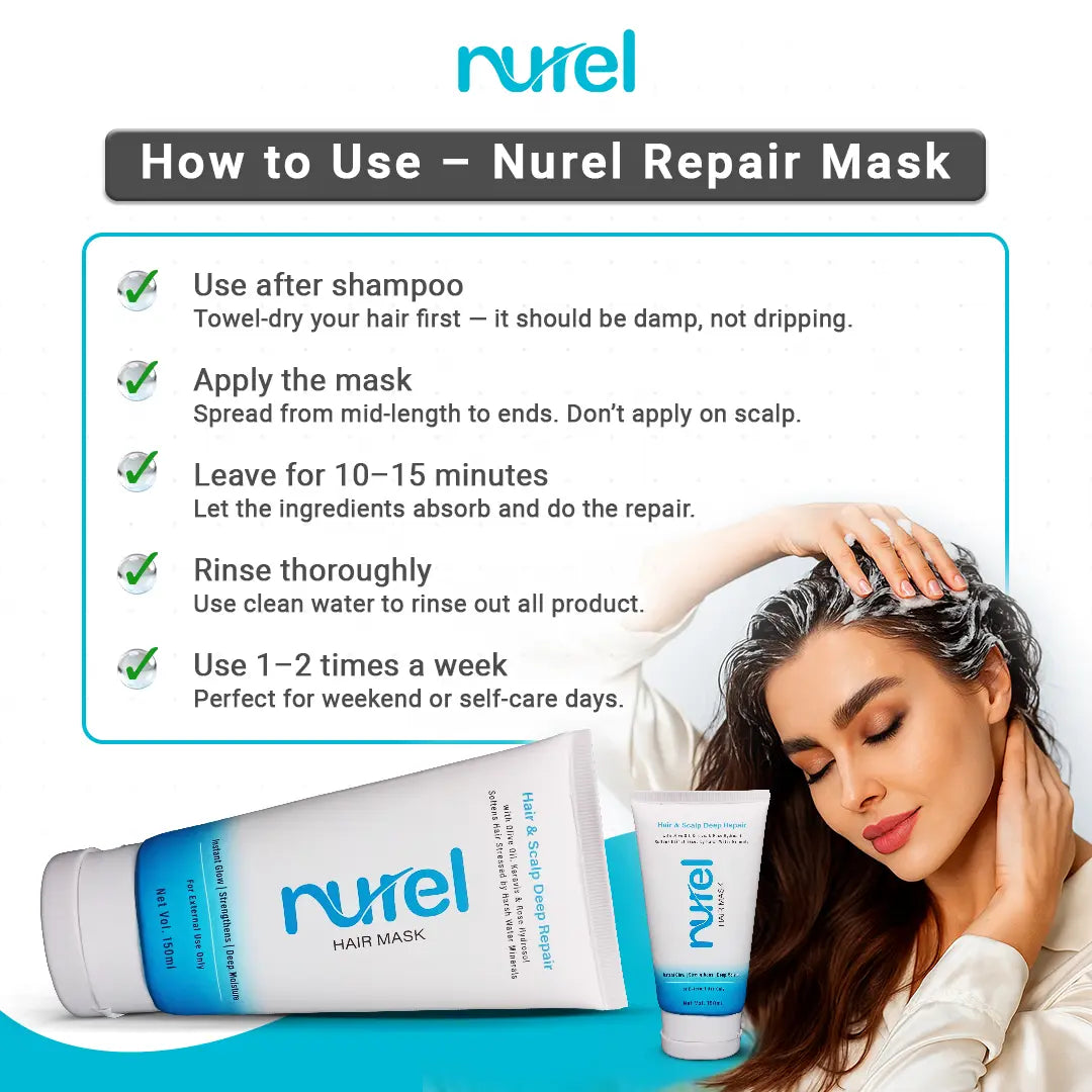 Nurel 3-Step Hair Repair Kit