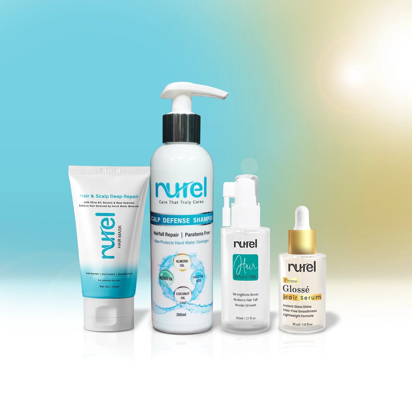 Nurel 4-in-1 Hair Restoration Kit