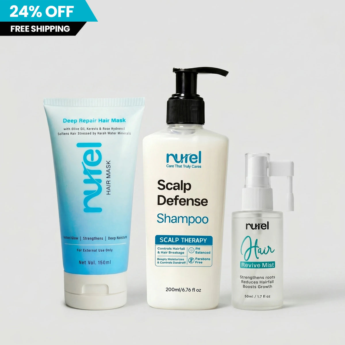 Hair Fall Control &  Repair Kit