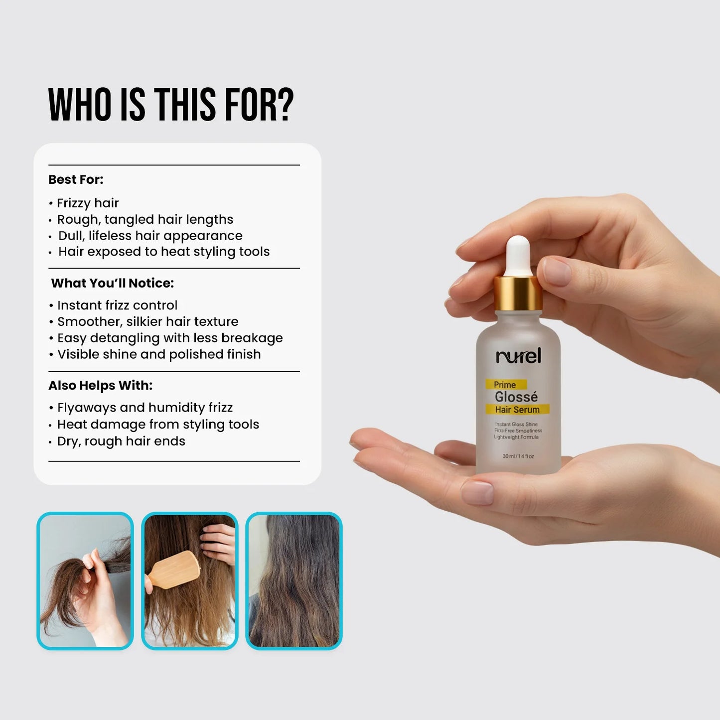 Prime Glossé Hair Serum