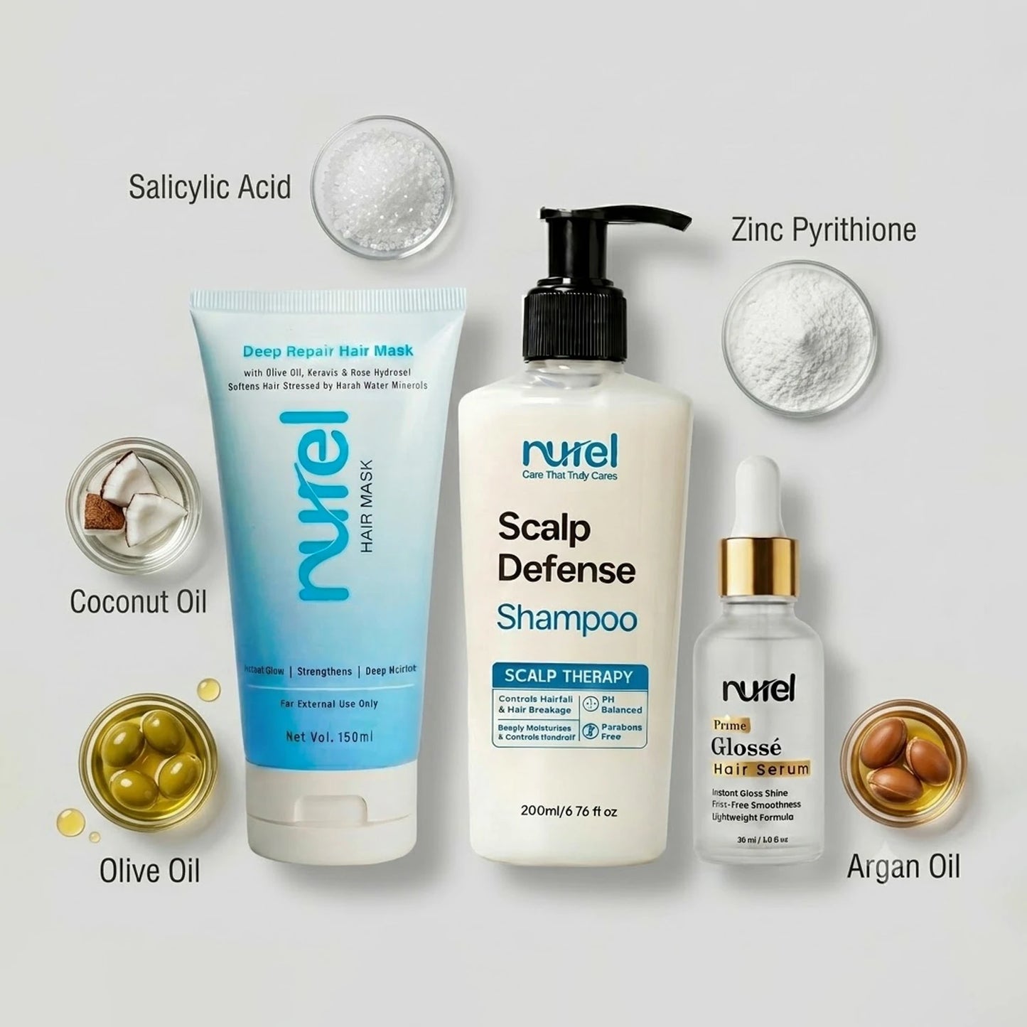 Frizz Control & Smooth Hair Kit