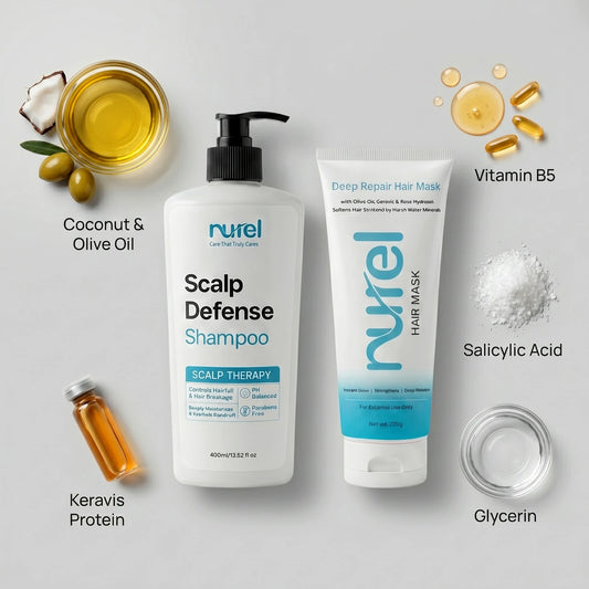 Dry & Damaged Hair Repair Family Pack | Shampoo + Mask (Value Pack)