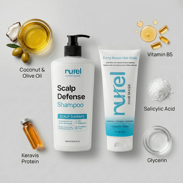 Dry & Damaged Hair Repair Family Pack | Shampoo + Mask (Value Pack)
