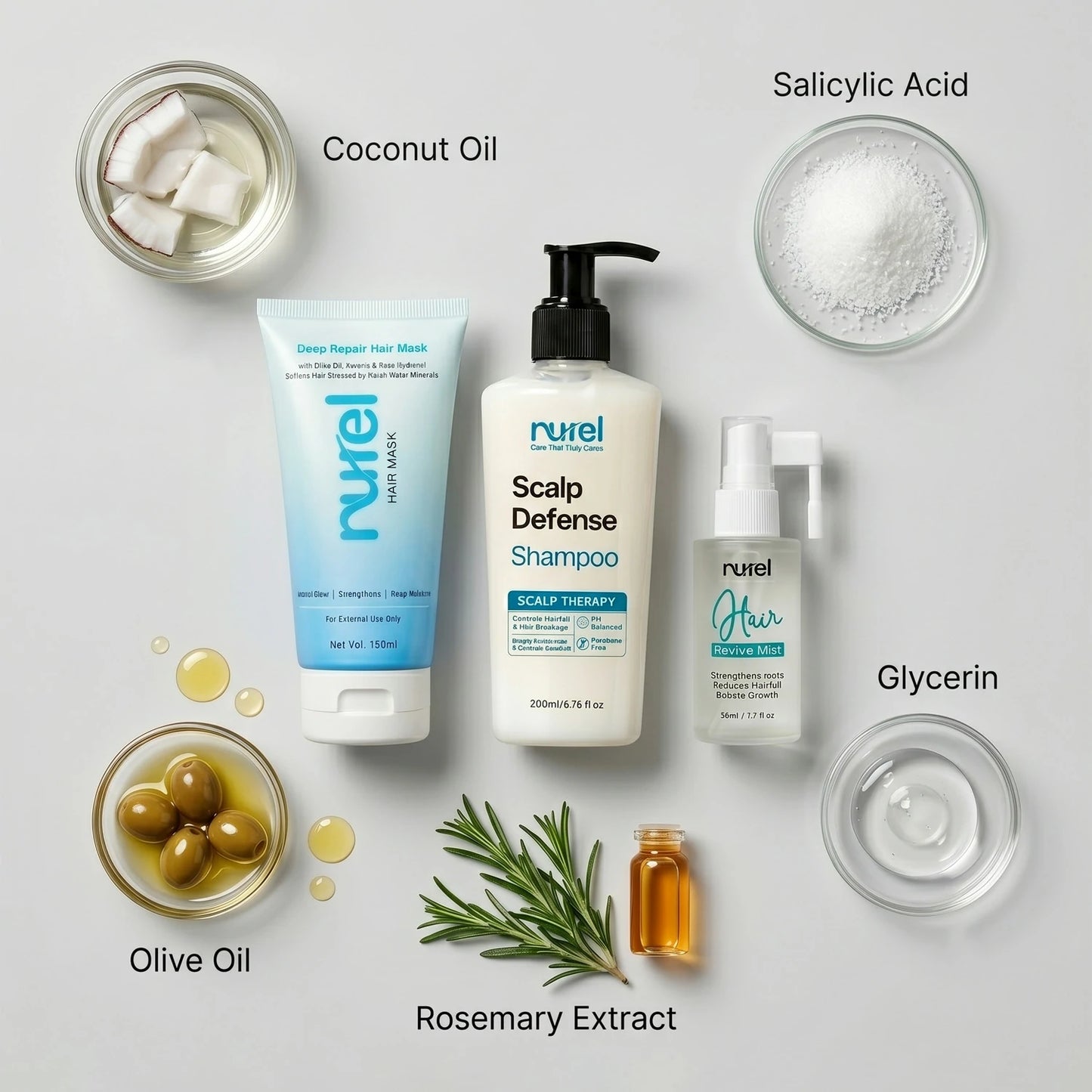 Hair Fall Control &  Repair Kit