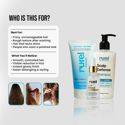 Frizz Control & Smooth Hair Kit