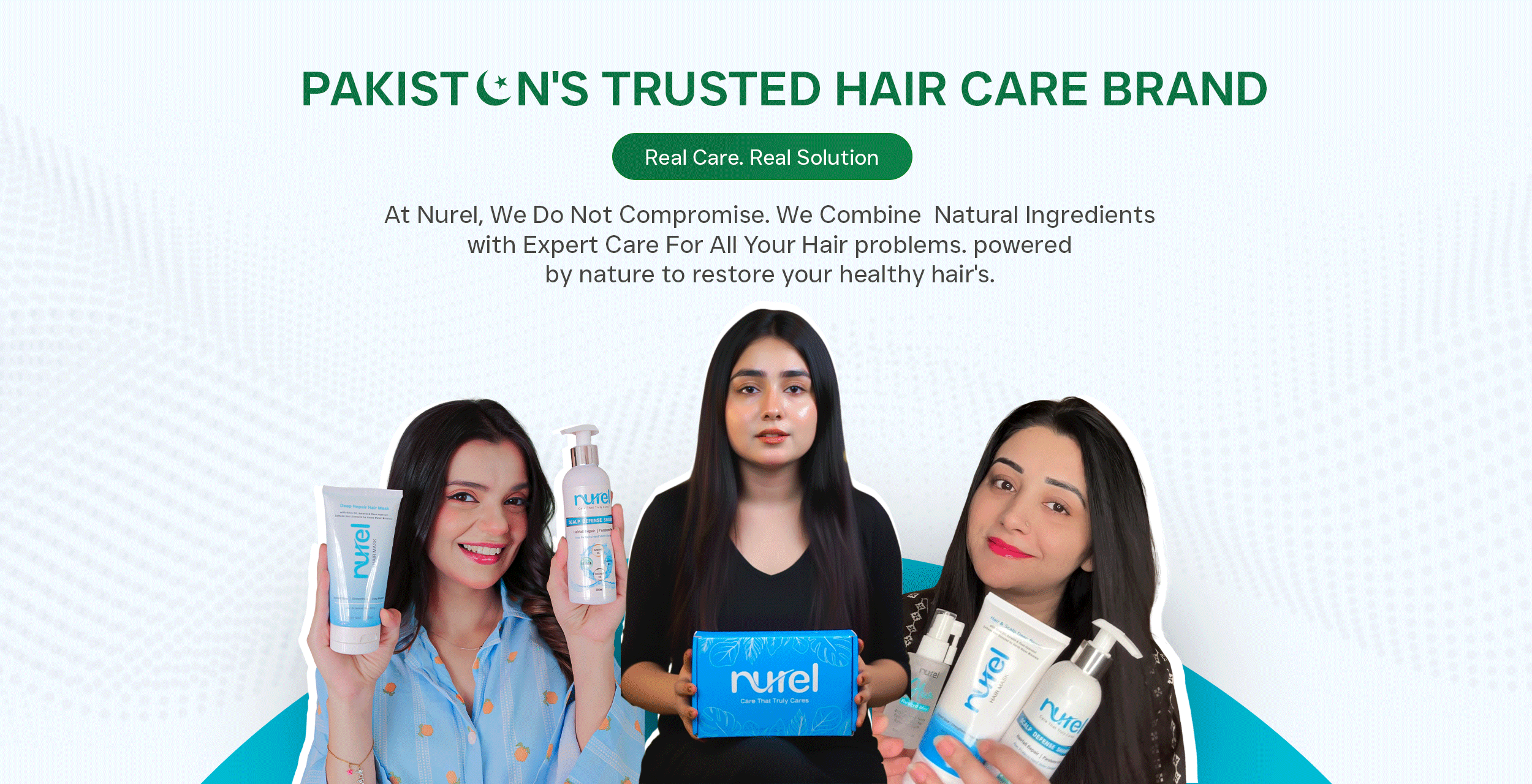 Nurel Pakistan Trusted Hair Care brand