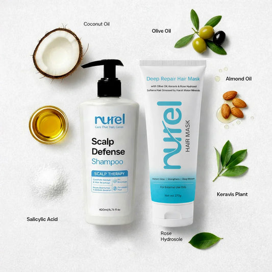 Dry & Damaged Hair Repair Family Pack | Shampoo + Mask (Value Pack)