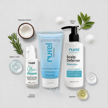Nurel Hair Repair & Regrowth Trio