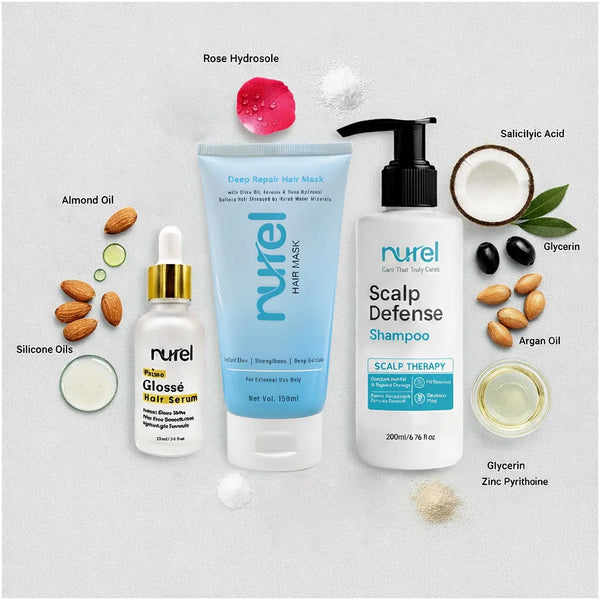 Nurel 3-Step Hair Repair Kit